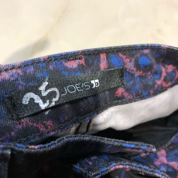 How’s jeans cobalt leopard print jeans - Picture 4 of 10